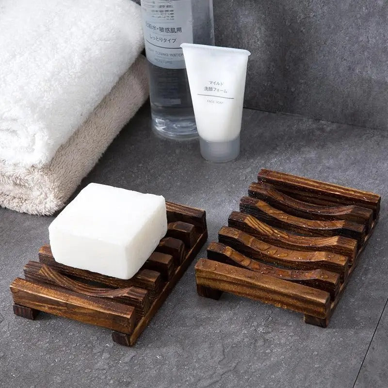 Houten Zeephouder